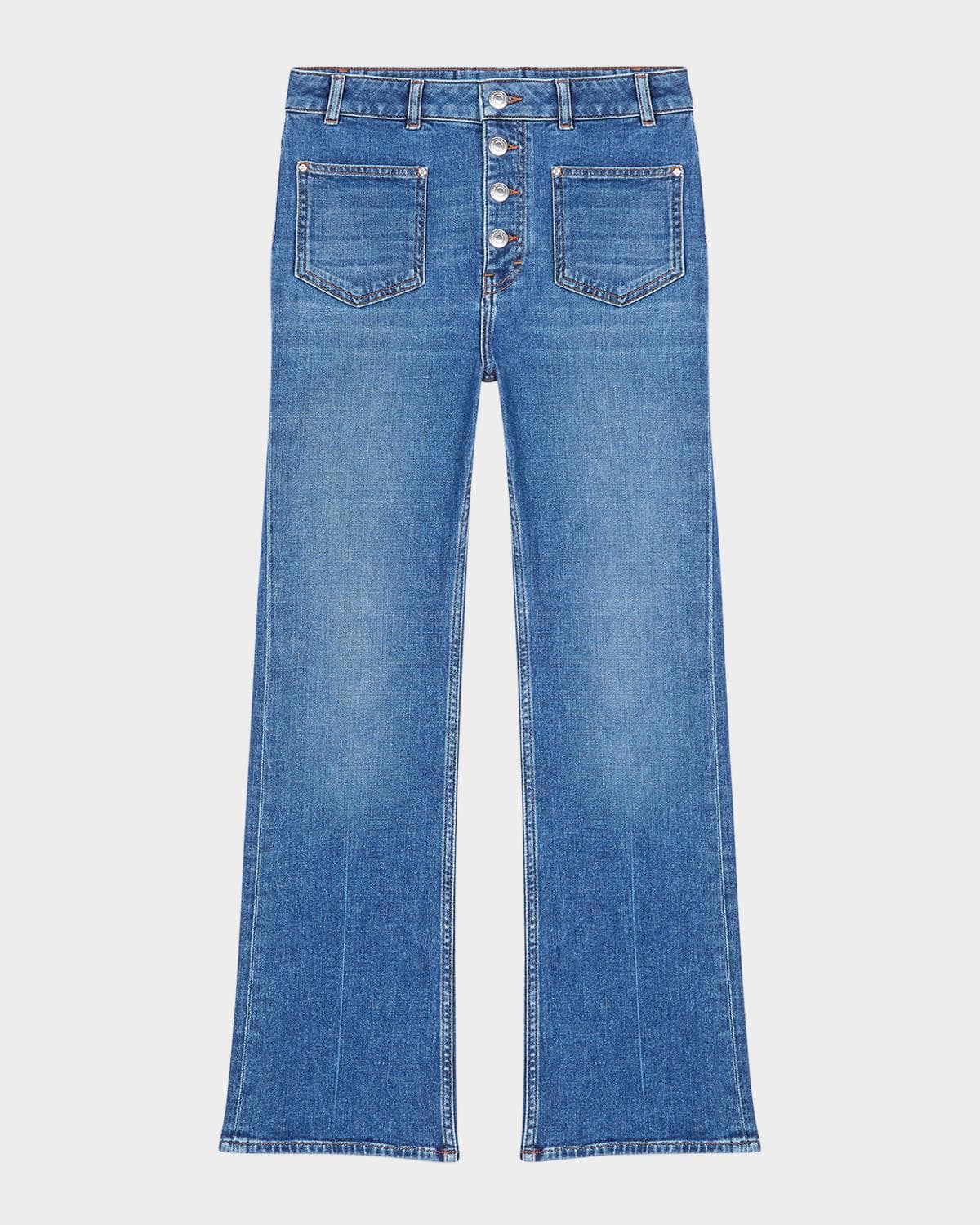 Maje Passiony Straight-Leg Jeans · 38 FR (6 US)
