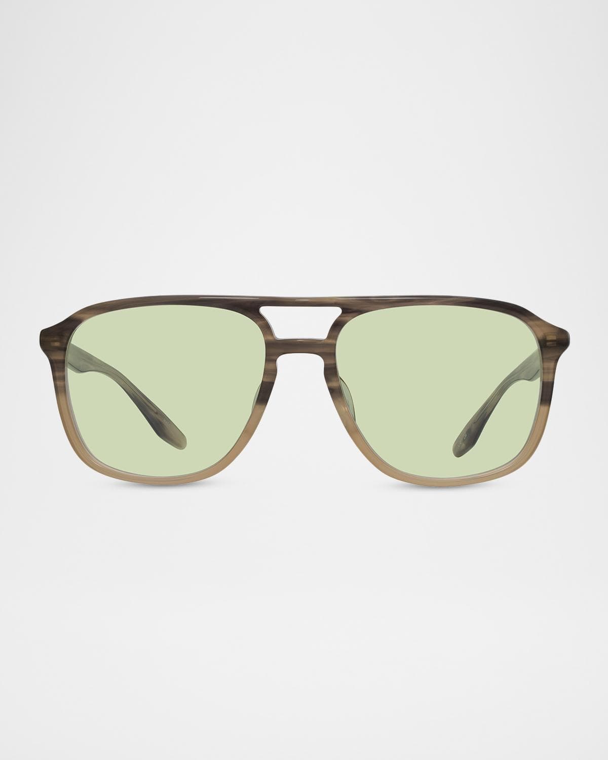 Barton Perreira Gyalis 56mm Navigator Sunglasses