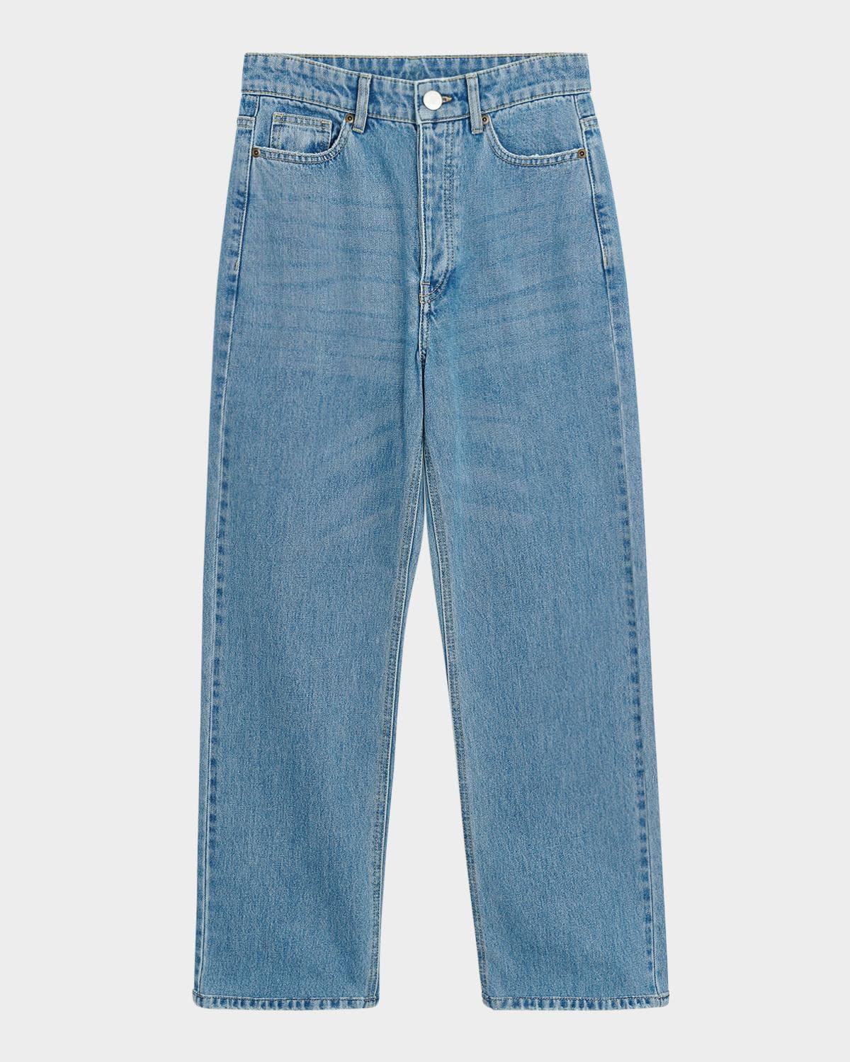 By Malene Birger Milium High-Rise Straight Denim Jeans