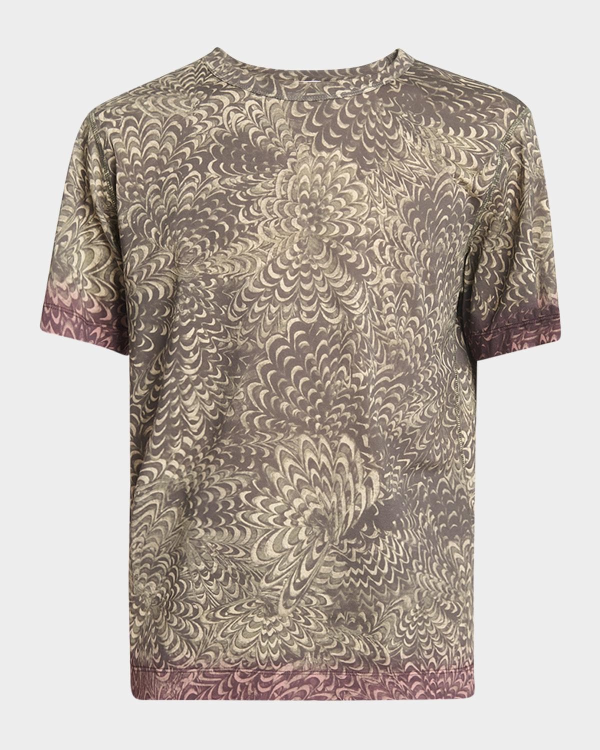 Dries Van Noten Men's Hubba Printed Cotton T-Shirt