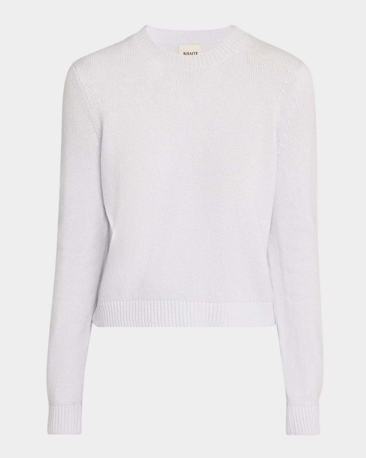 Khaite Leta Cashmere Crewneck Sweater