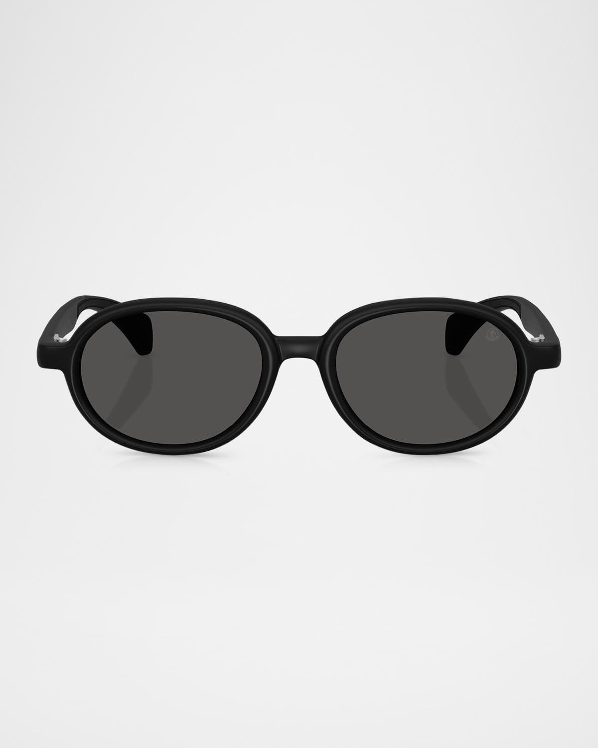 Moncler Men's ME8006 Oval Sunglasses
