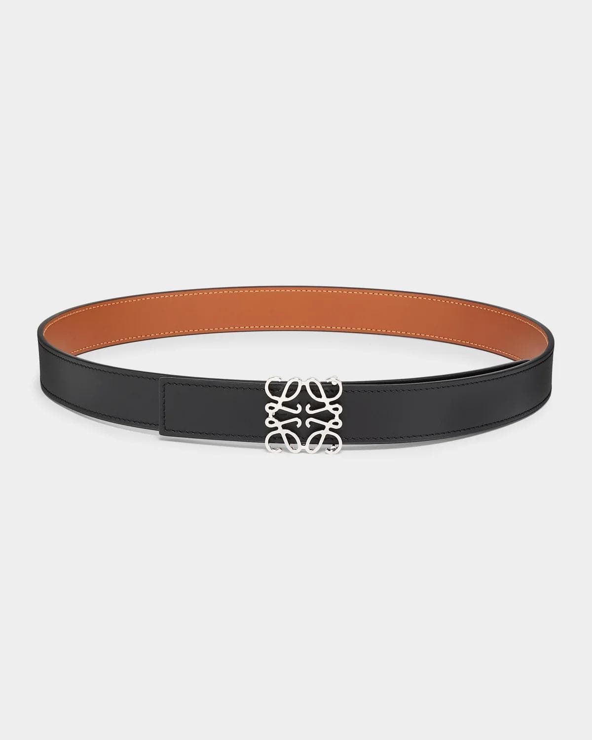 LOEWE Anagram Reversible Leather Belt · 95 (38'')