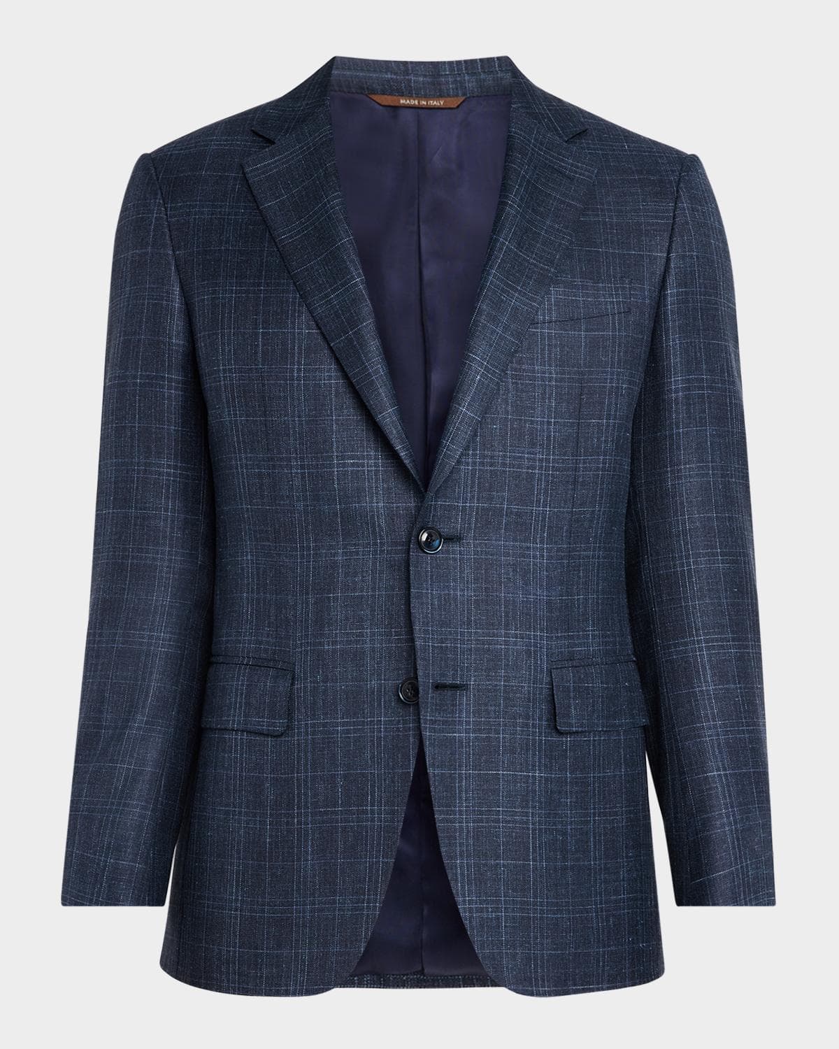 Canali Men's Tonal Plaid Sport Coat · 60R EU (48R US)