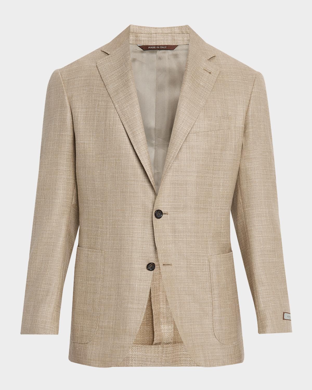 Canali Men's Hopsack Sport Coat · 56R EU (44R US)