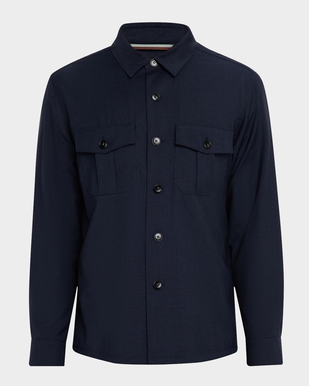 Canali Men's Wool Overshirt