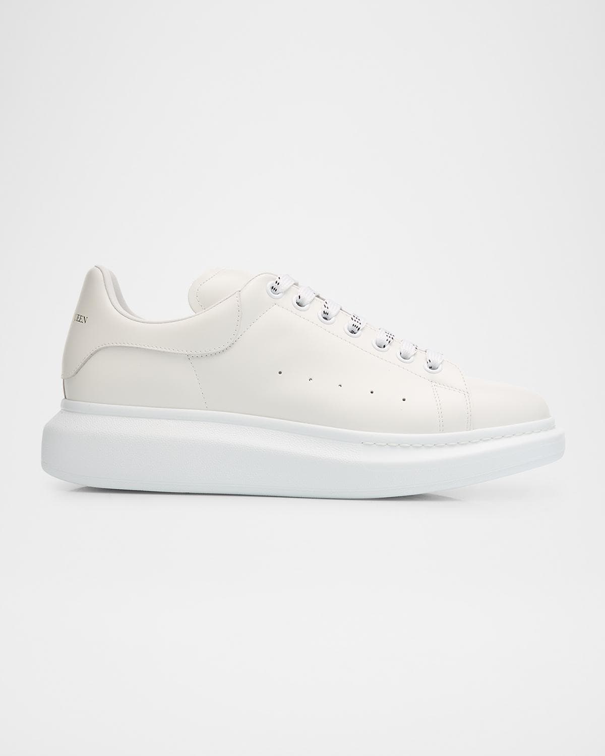 McQueen Men's Leather Oversized Sneakers