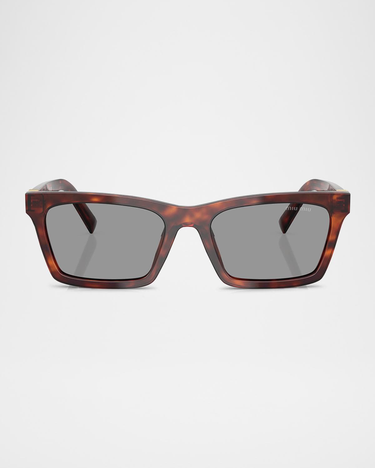 Miu Miu MUA05S Rectangular Acetate Sunglasses