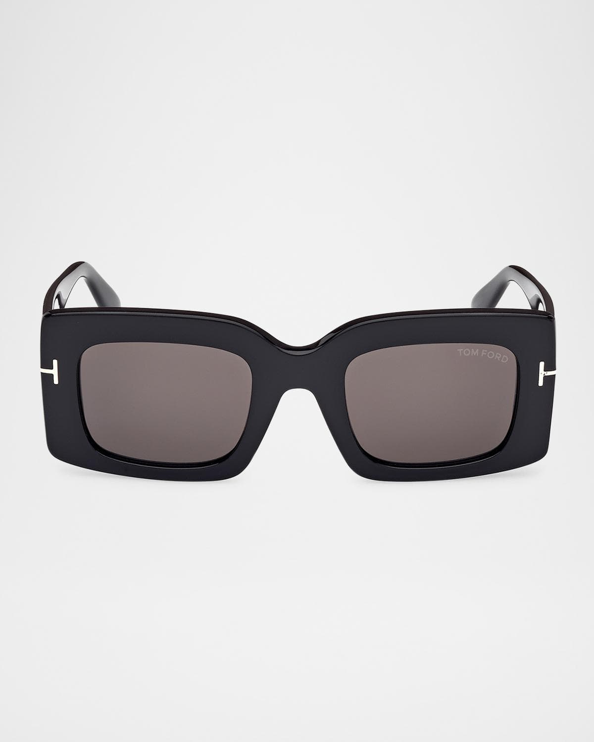 TOM FORD Brigitta Rectangle Acetate Sunglasses
