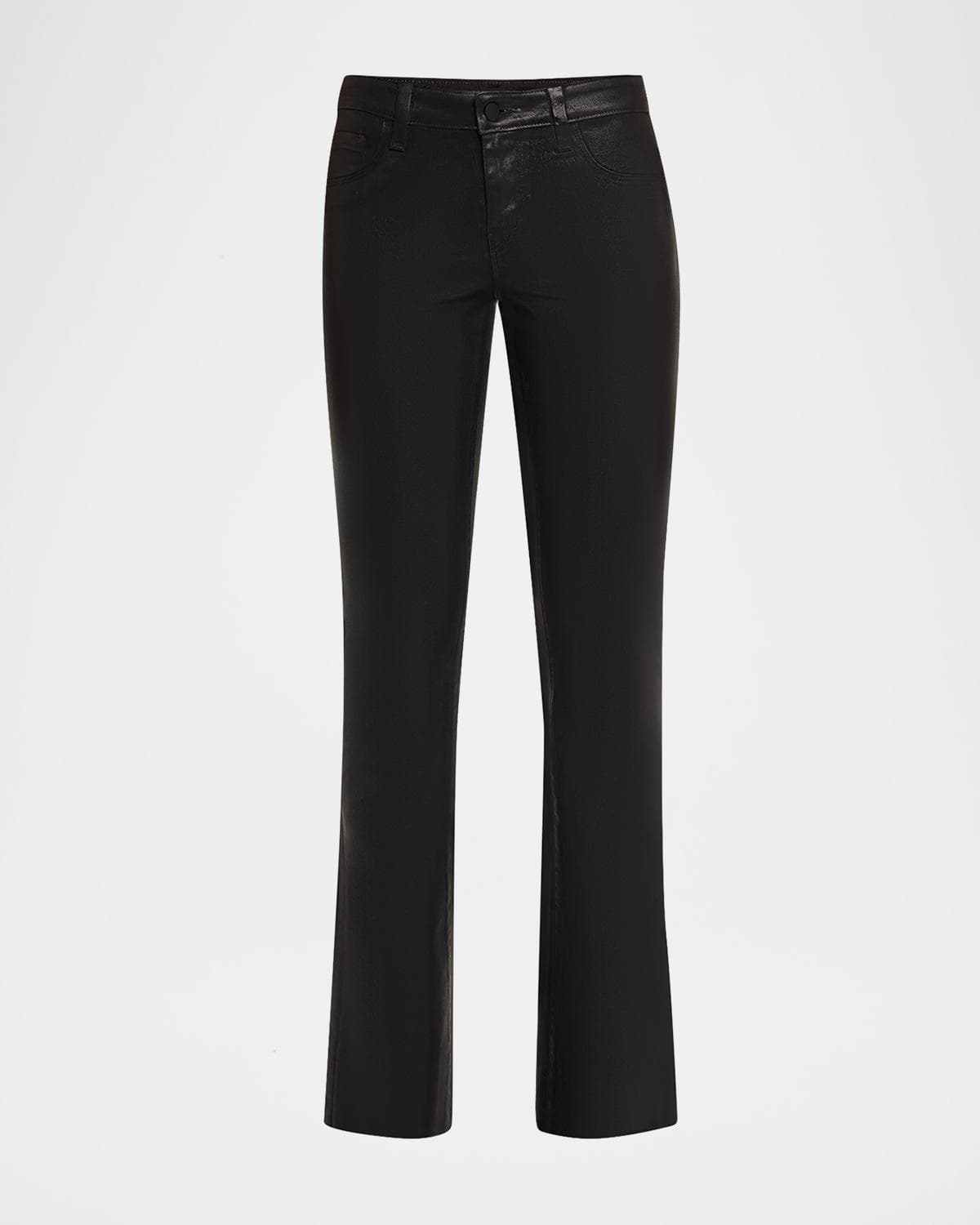 L 'AGENCE Sneeki Low-Rise Sneaker Straight Jeans