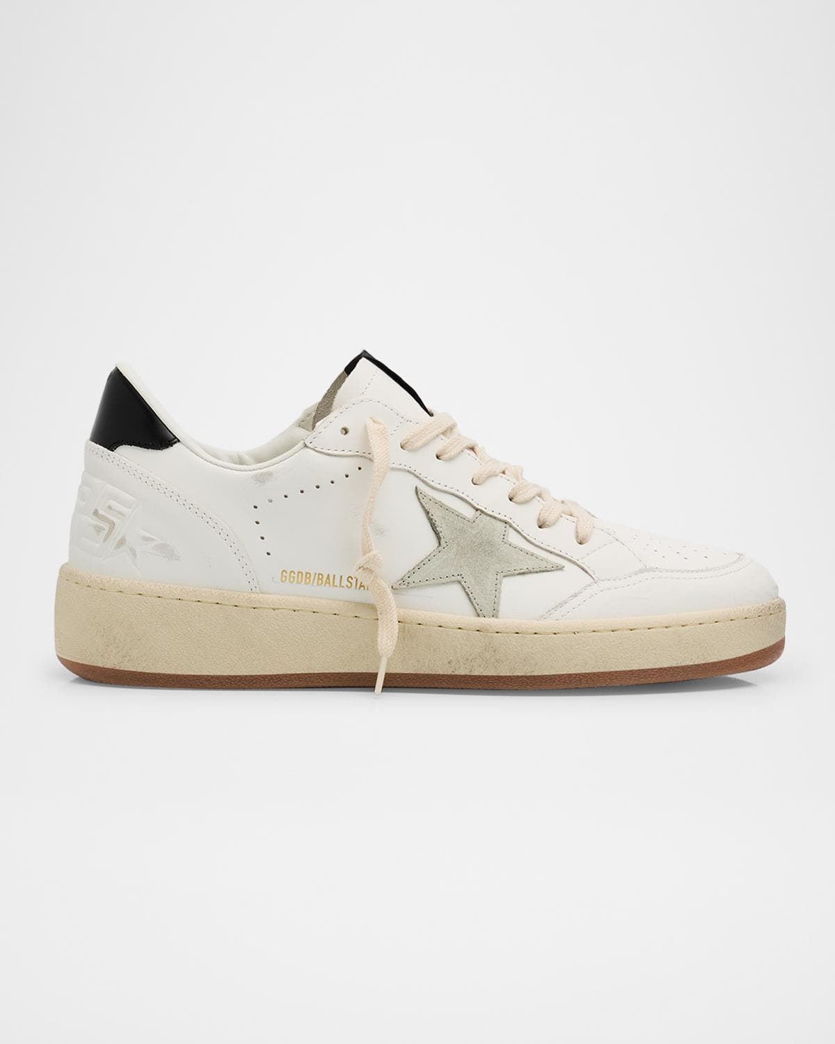 Golden Goose Men's Ball Star 2 Leather Low-Top Sneakers