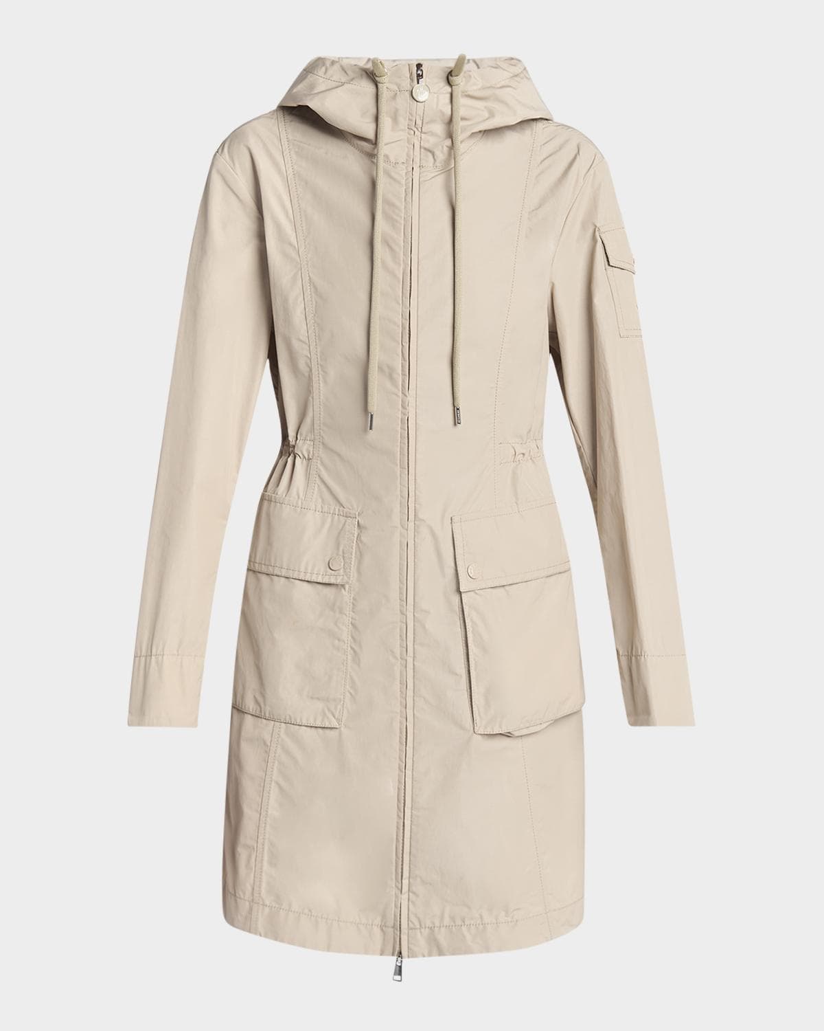 Moncler Laerte Long Hooded Parka