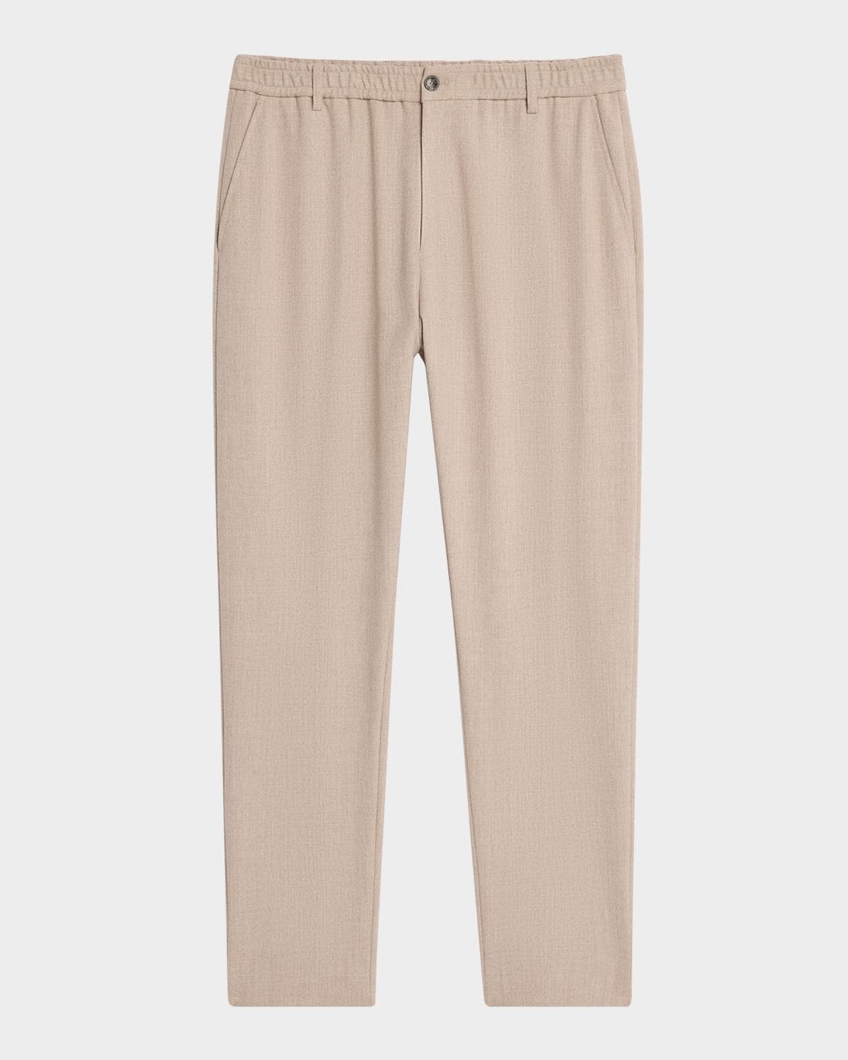Emporio Armani Men's Stretch Gabardine Flat-Front Trousers