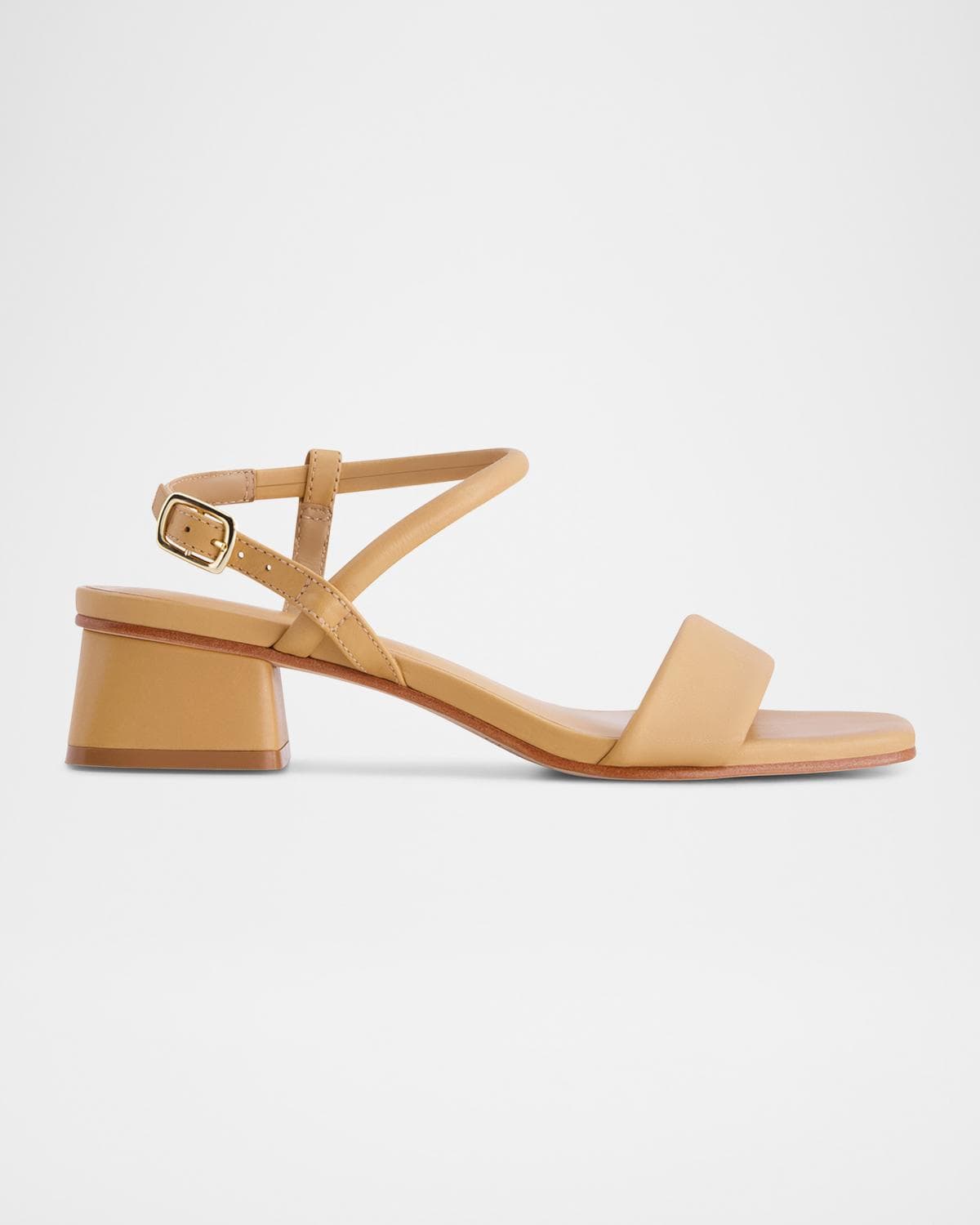 Bernardo Josei Leather Ankle-Strap Sandals