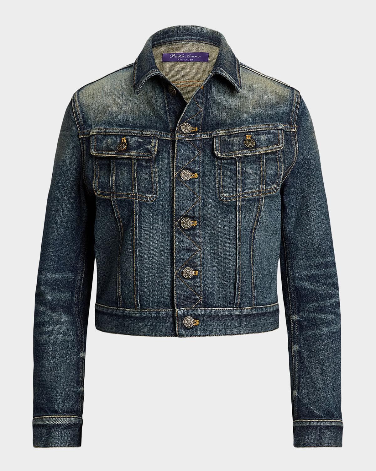 Ralph Lauren Collection Rigby Denim Trucker Jacket