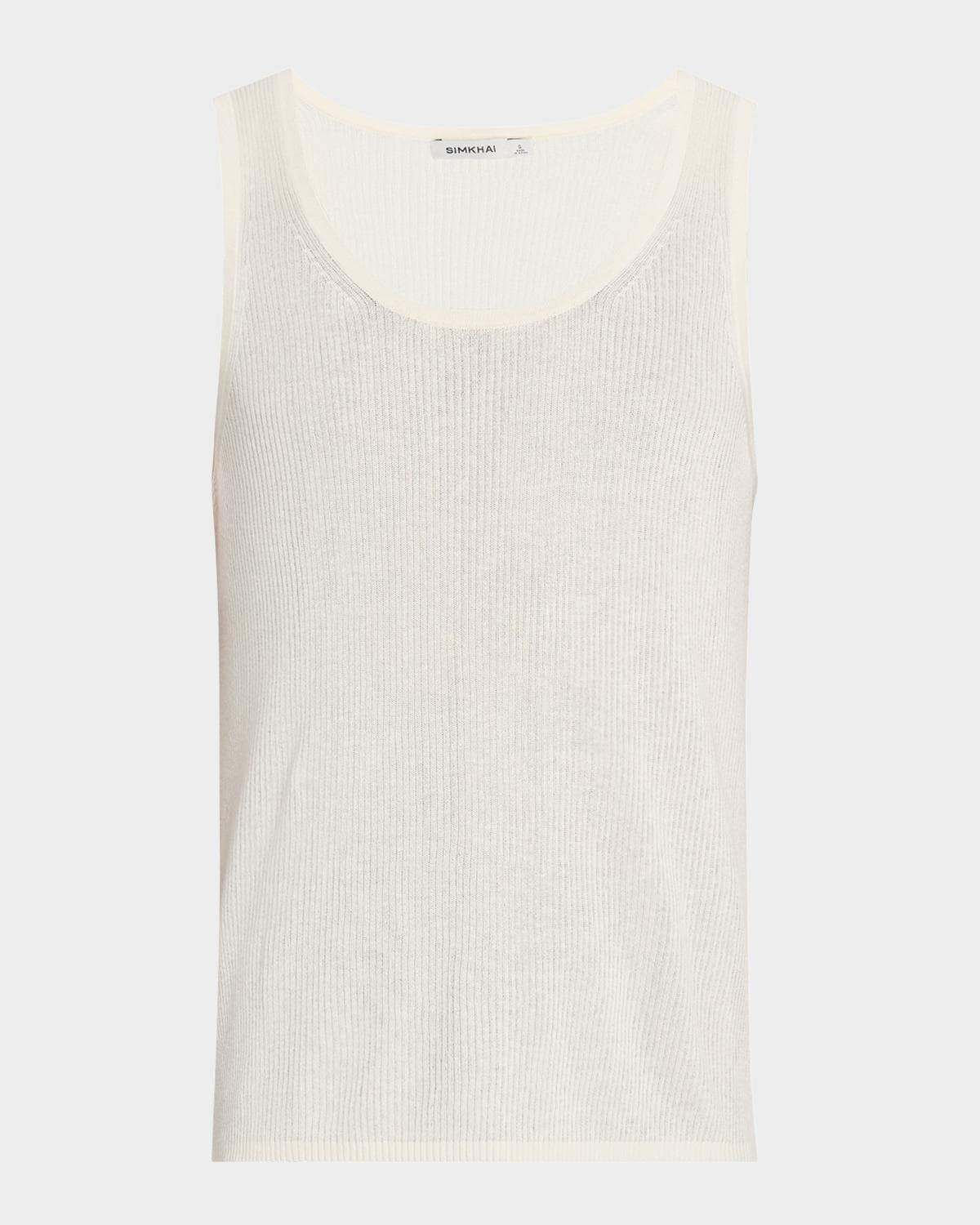 SIMKHAI Men's Ribbed Tank Top