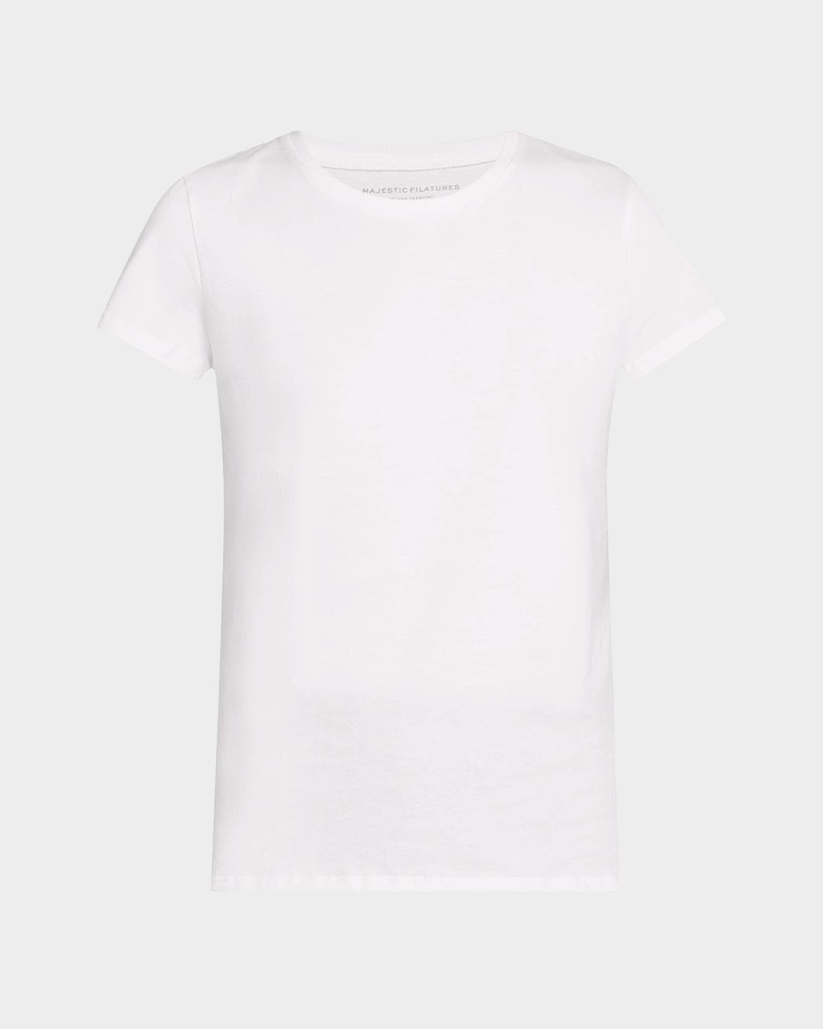 Majestic Filatures Crewneck Organic Cotton T-Shirt