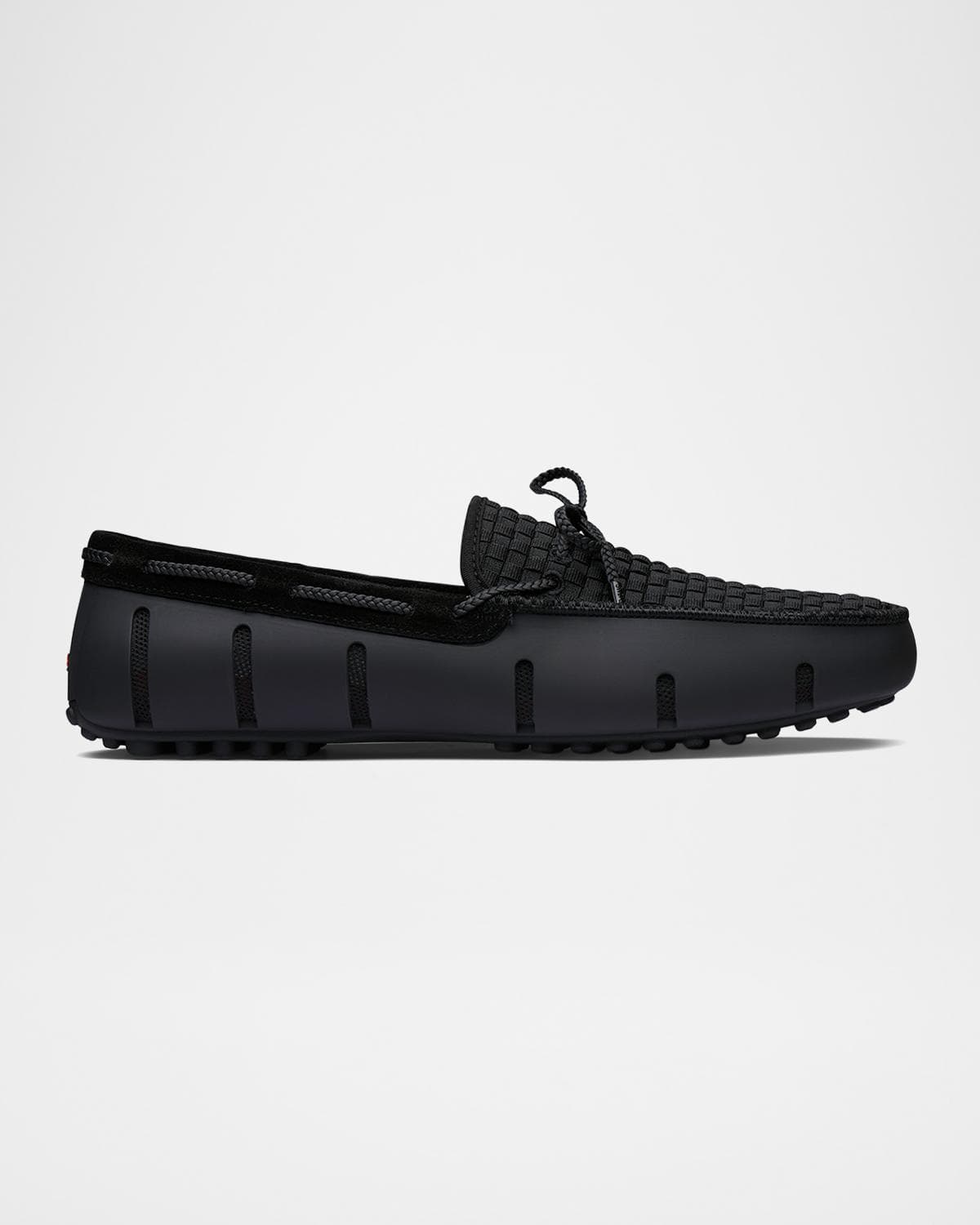 Swims Men's Woven Textile and Suede Drivers