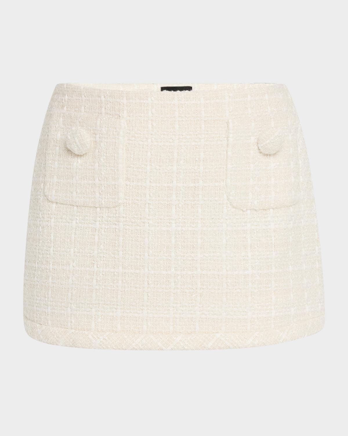 Marc Jacobs Tweed Mini Skirt