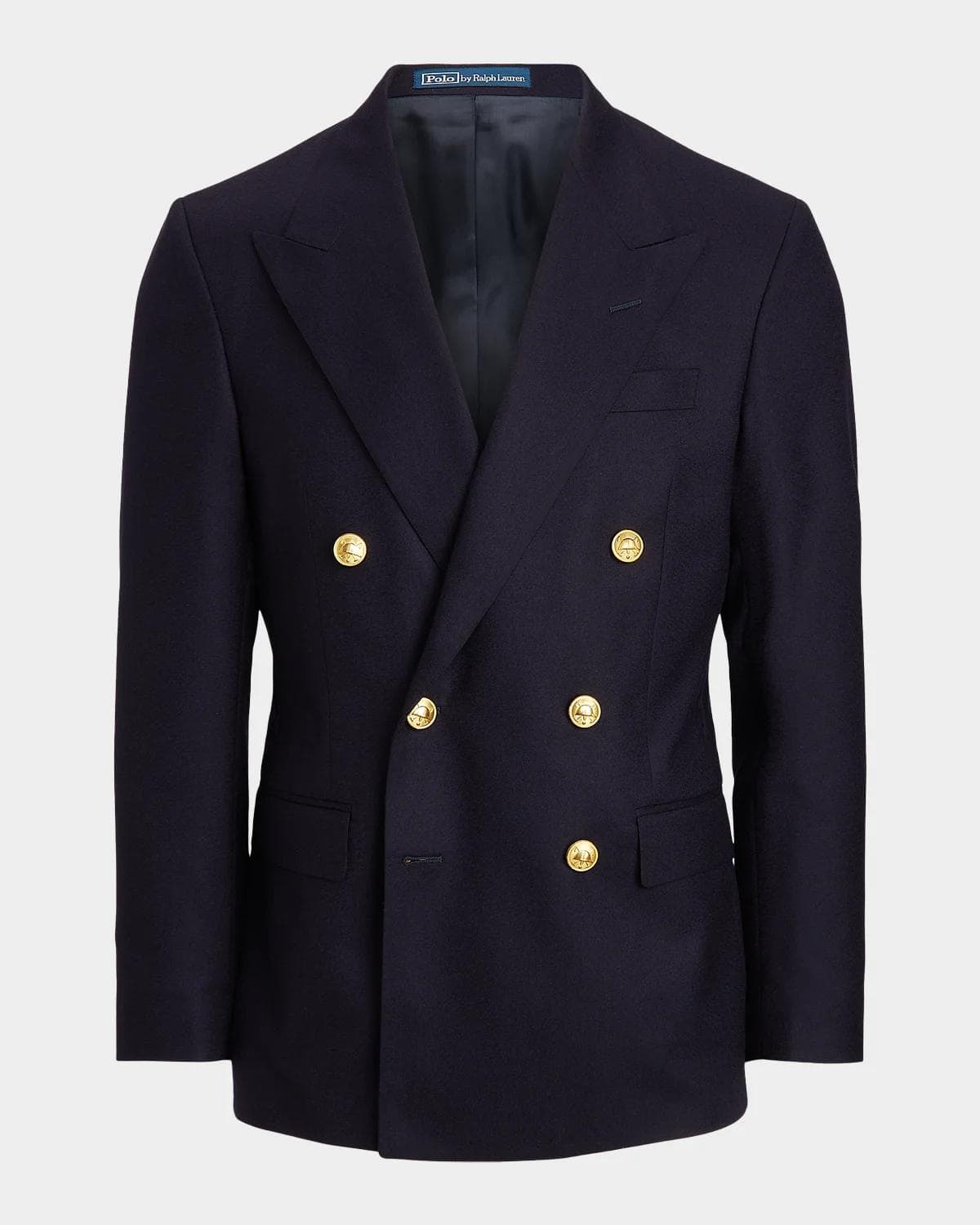 Polo Ralph Lauren Men's The Iconic Doeskin Double-Breasted Blazer