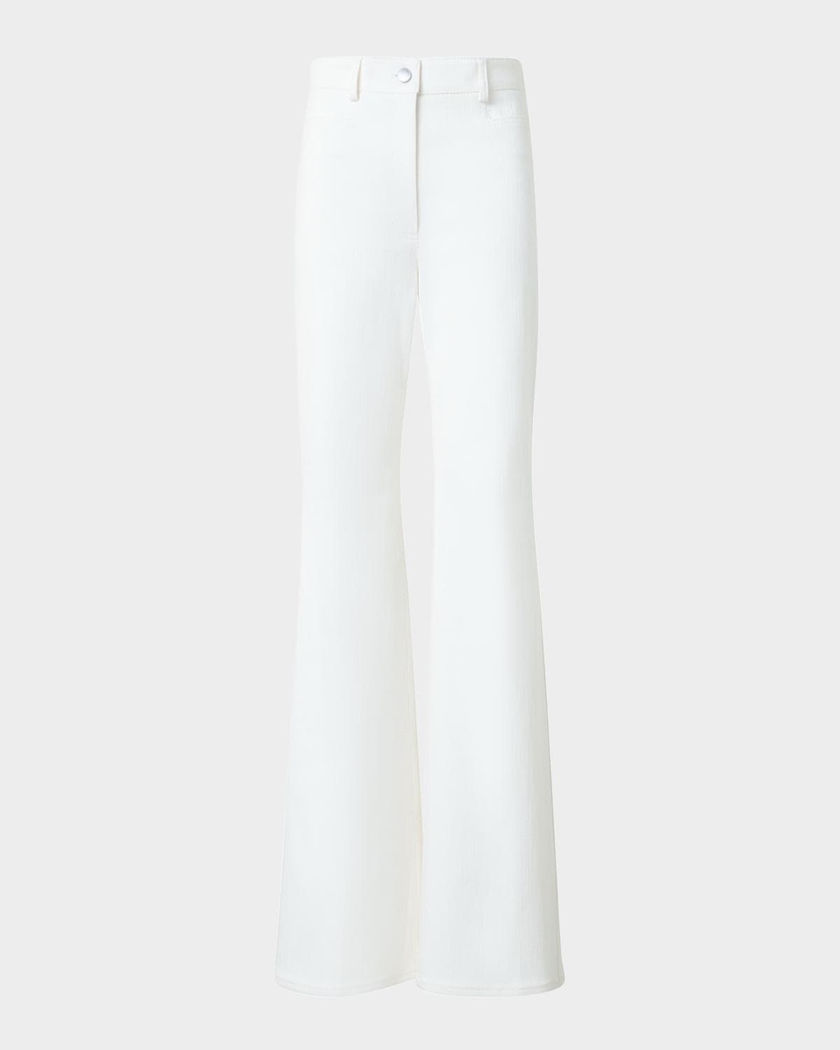 Akris punto Bootcut Cotton Stretch Denim Pants