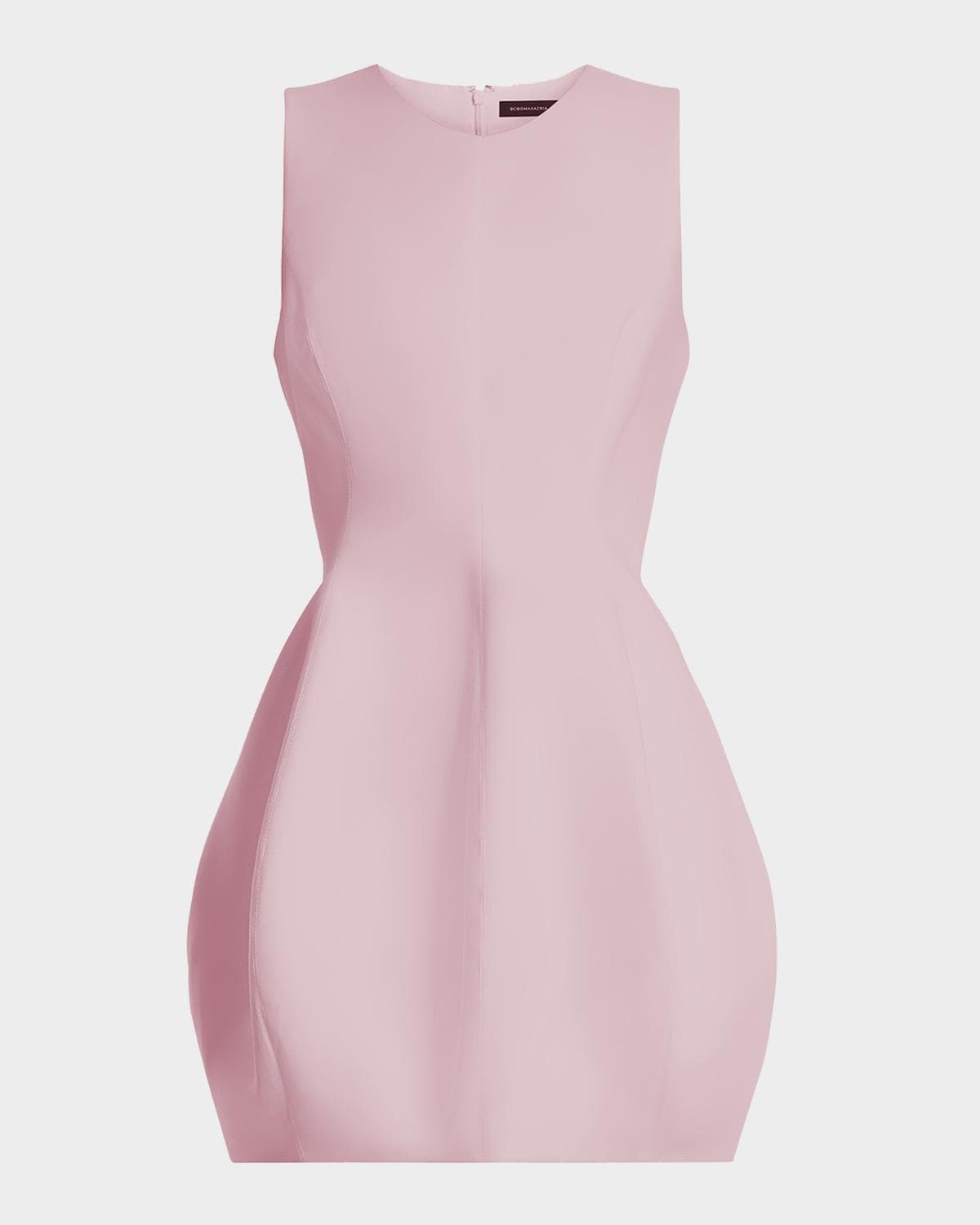 BCBGMAXAZRIA Cutout Bubble Mini Dress