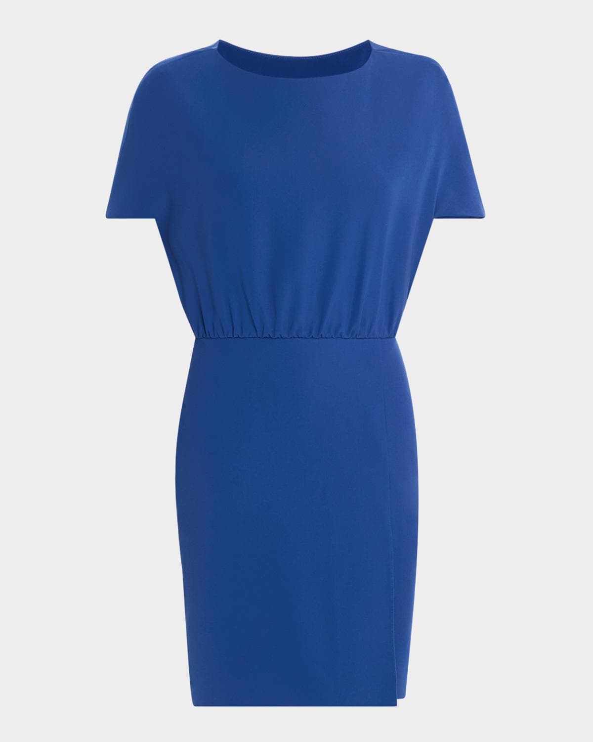 Emporio Armani Cape-Sleeve Cady Dress