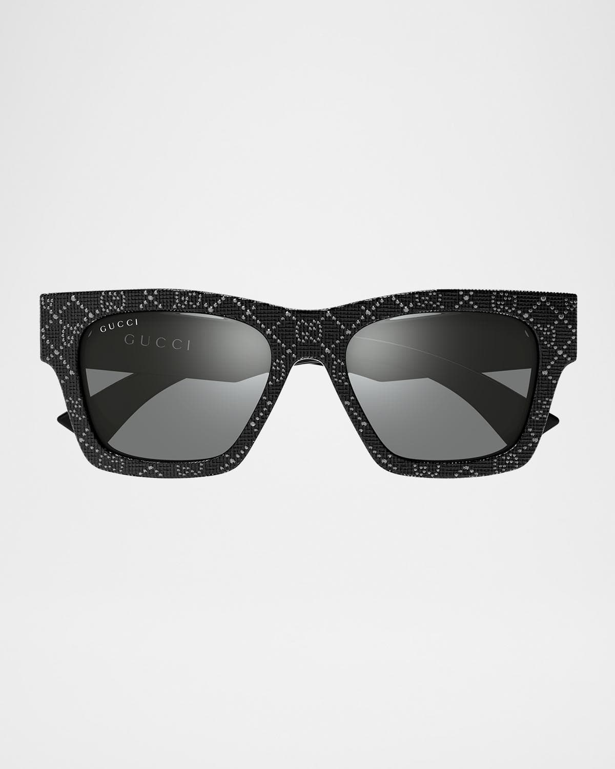 Gucci Rectangular Acetate Sunglasses
