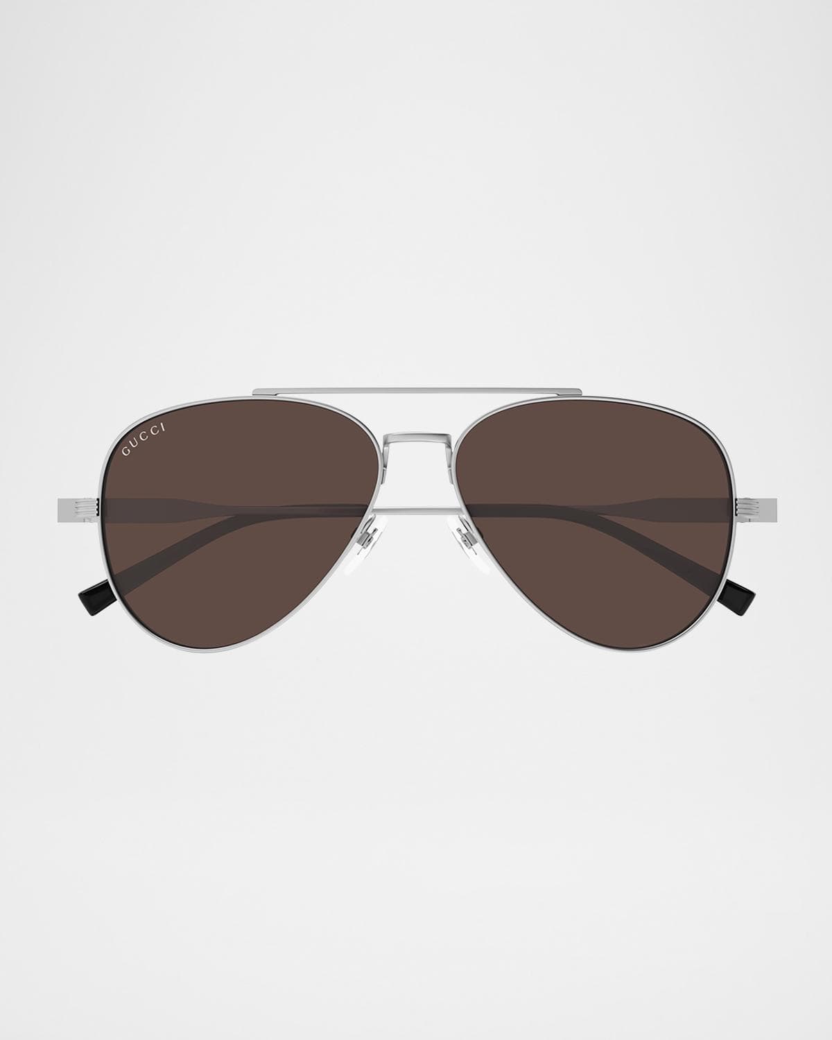 Gucci Men's GG1874SM Metal Aviator Sunglasses