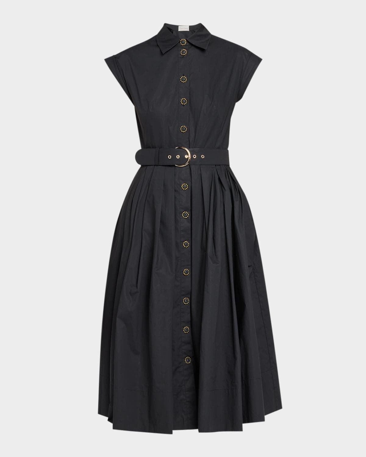 Cara Cara Octavia Floral Cap-Sleeve Dress