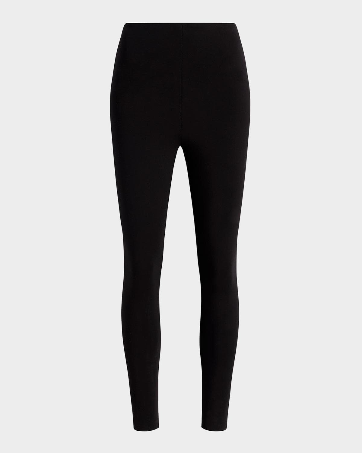 Commando High-Rise Cropped Italian Cotton Leggings