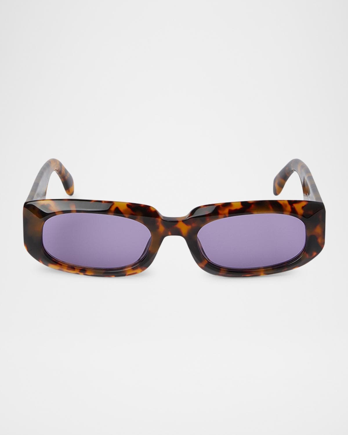 Palm Angels Noah Oval Acetate Sunglasses