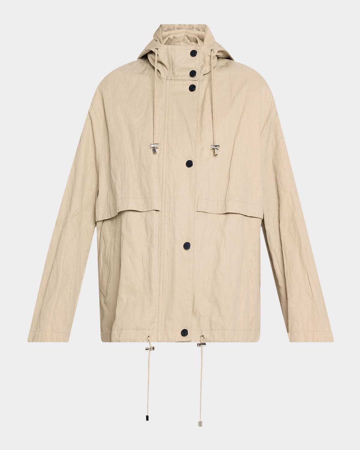 Michael Kors Collection Hooded Anorak Jacket · X-SMALL