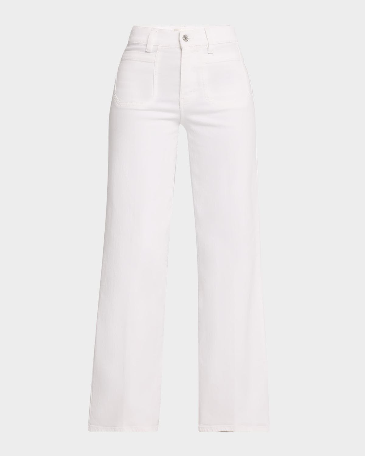 FRAME Le Slim Palazzo Modernist Pocket Jeans