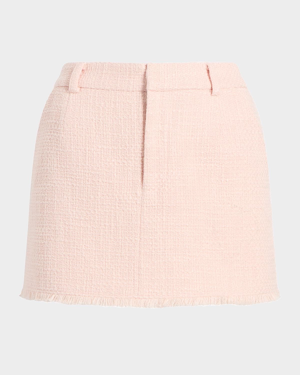 Cinq à Sept Kalina Textured Mini Skirt