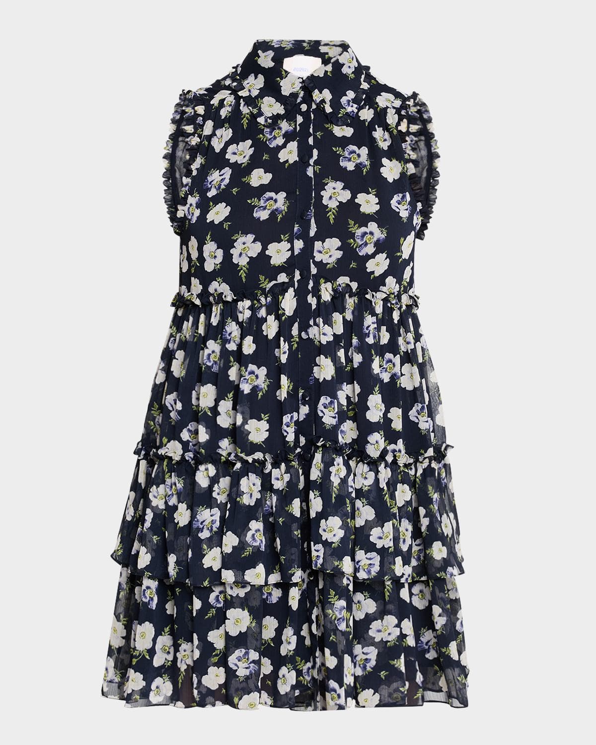 Cinq à Sept Becci Floral Sleeveless Mini Dress