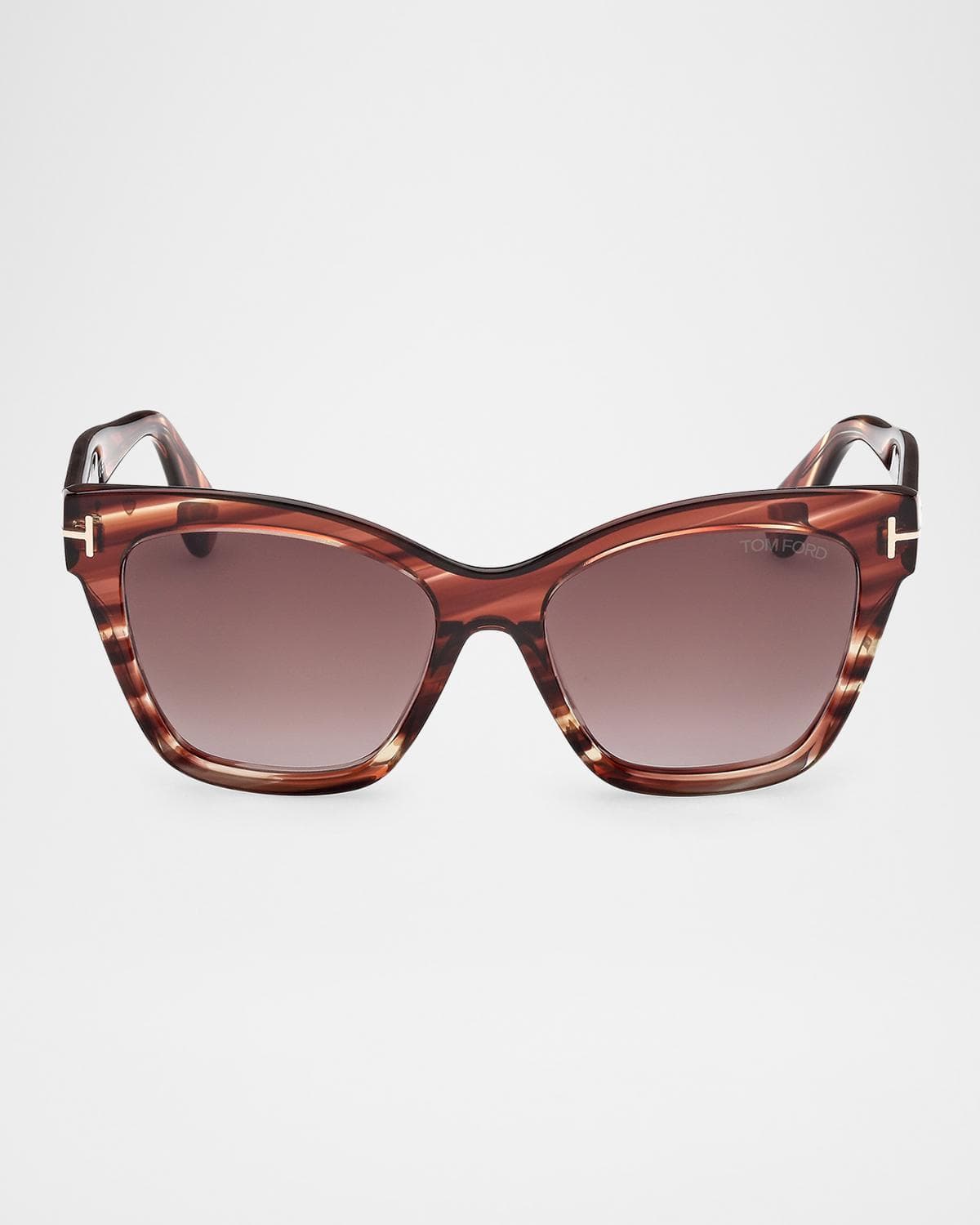 TOM FORD Elvira Cat Eye Acetate Sunglasses