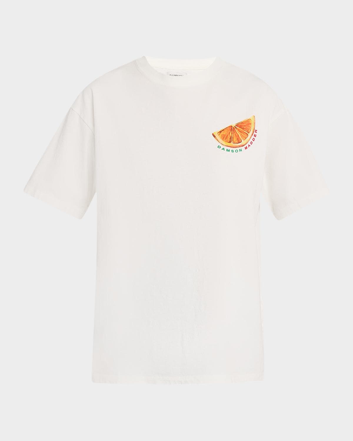 Damson Madder Spritz Crewneck Boyfriend Tee