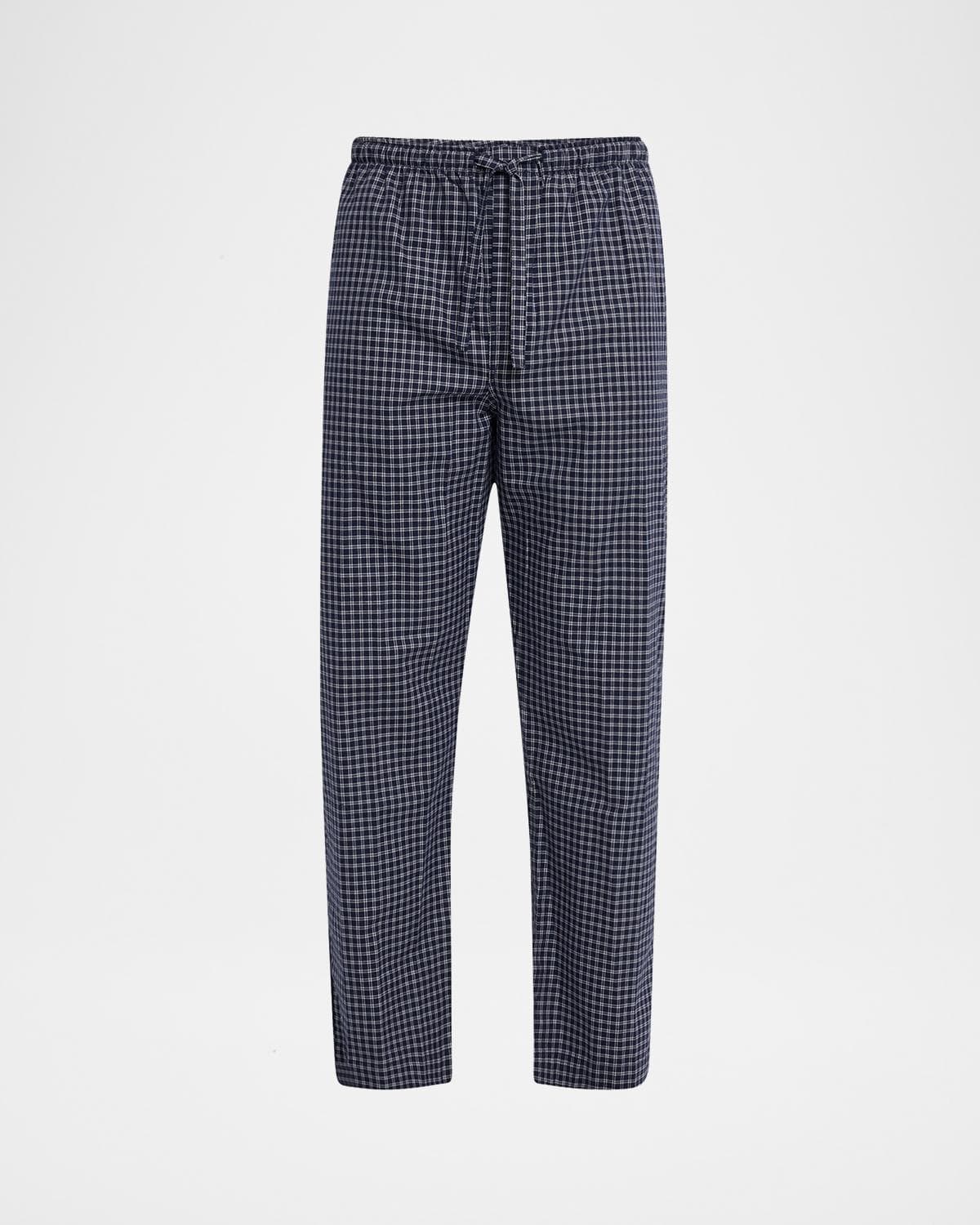 Derek Rose Men's Braemar Brushed Cotton Pajama Pants