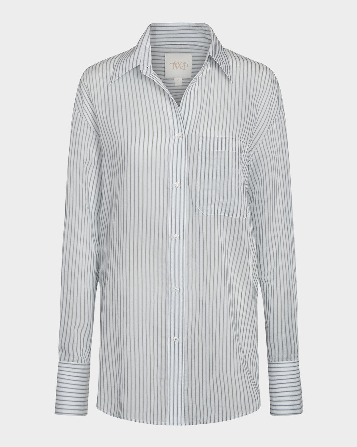 TWP Big Joe Striped Button-Front Shirt