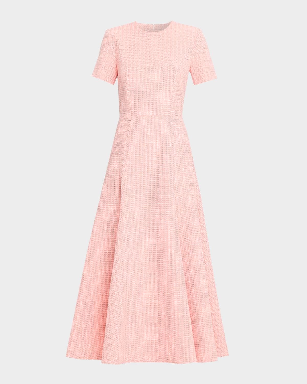 E.Stott Brooke Woven A-Line Midi Dress