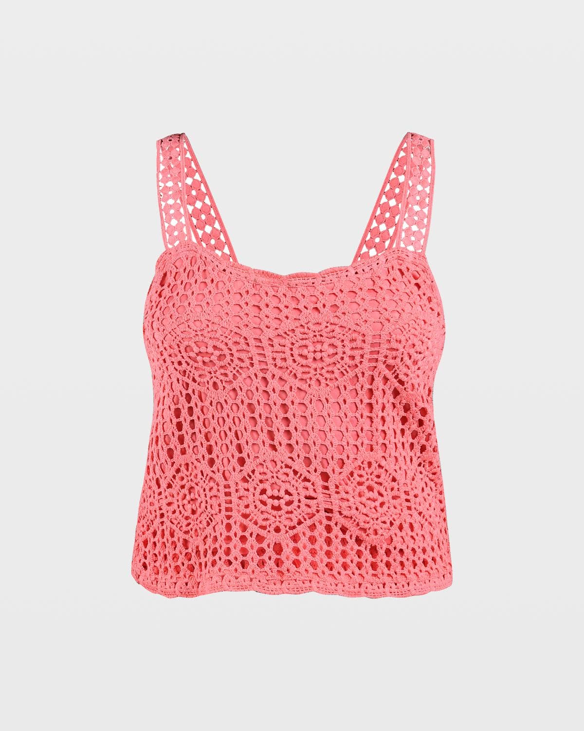 La Blanca Waverly Crochet Tank Top