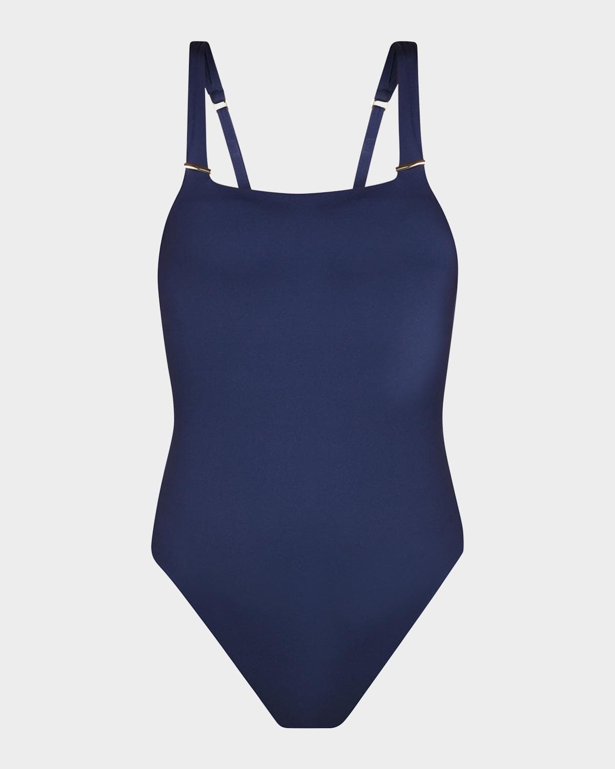 La Blanca Plus Size LB Luxe Square-Neck One-Piece Swimsuit