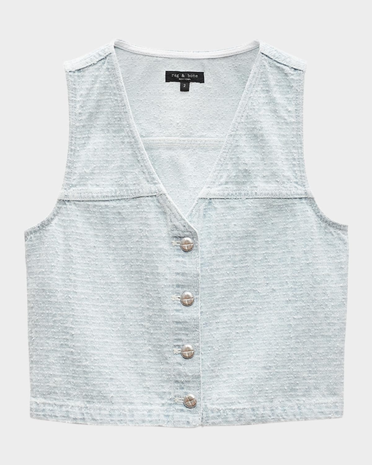 rag & bone Juliana Tweed Vest