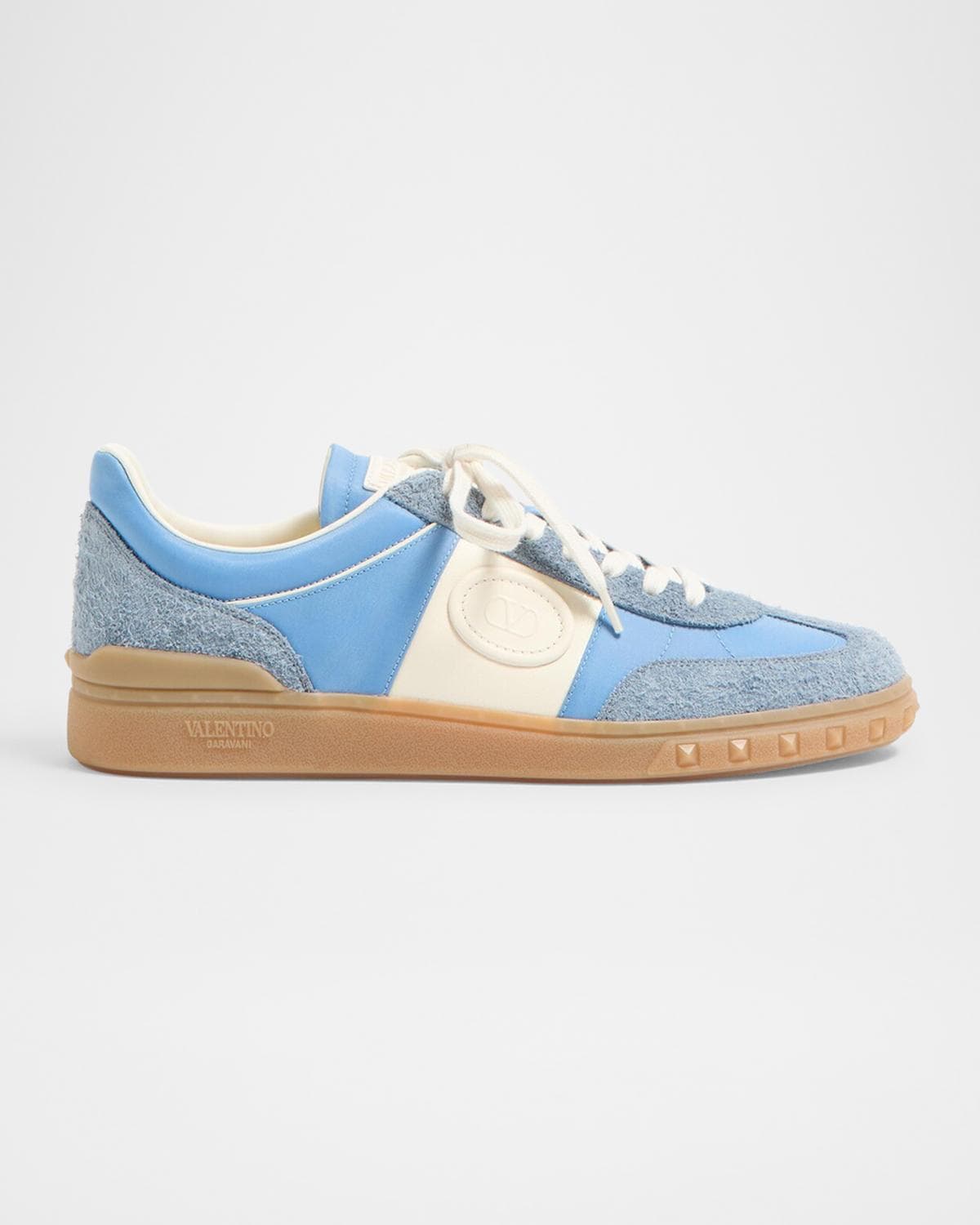 Valentino Garavani Men's Upvillage Low-Top Leather Sneakers