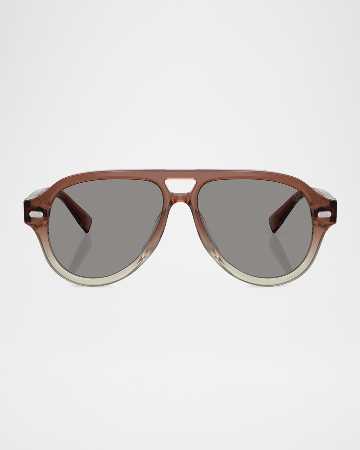 Brunello Cucinelli Acetate Aviator Frames