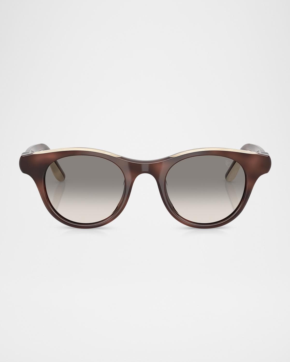 Brunello Cucinelli Acetate Round Sunglasses