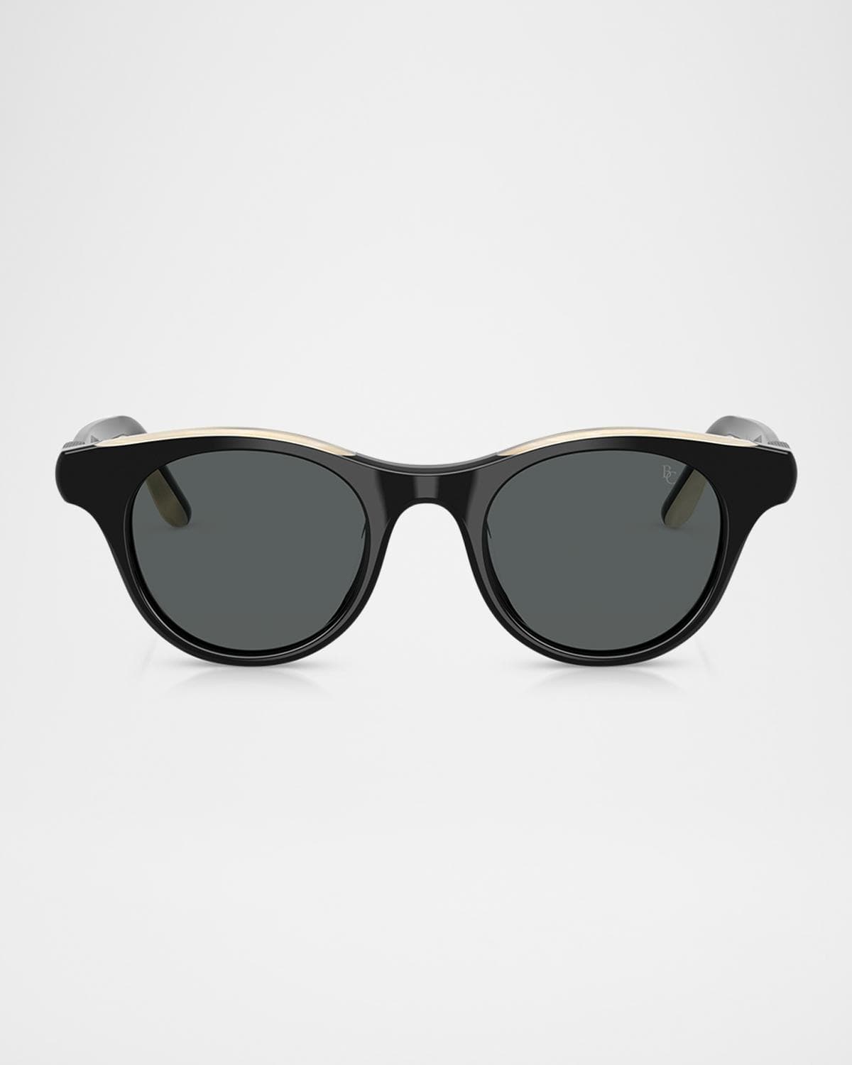 Brunello Cucinelli BC4016S Acetate Round Sunglasses