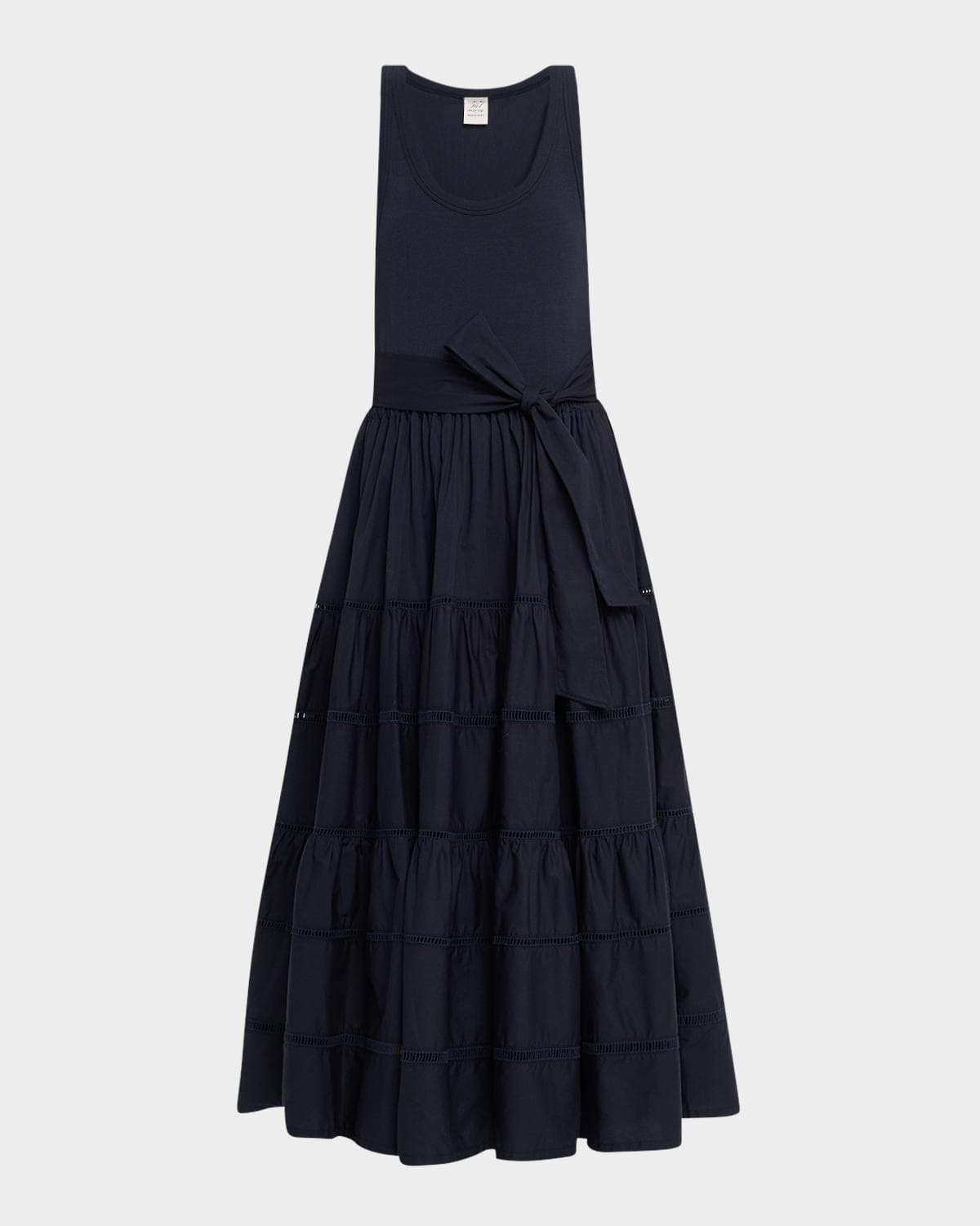 Cinq à Sept Zuri Tiered Sleeveless Midi Dress