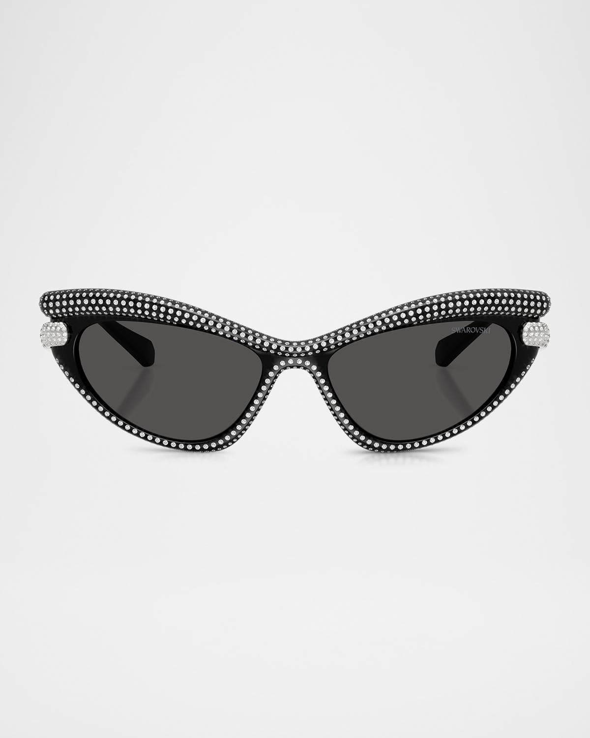 Swarovski SK6038 Cat-Eye Embellished Sunglasses